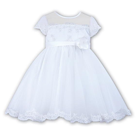 Sarah Louise Ceremonial Ballerina Length Christening Party Dress 70007